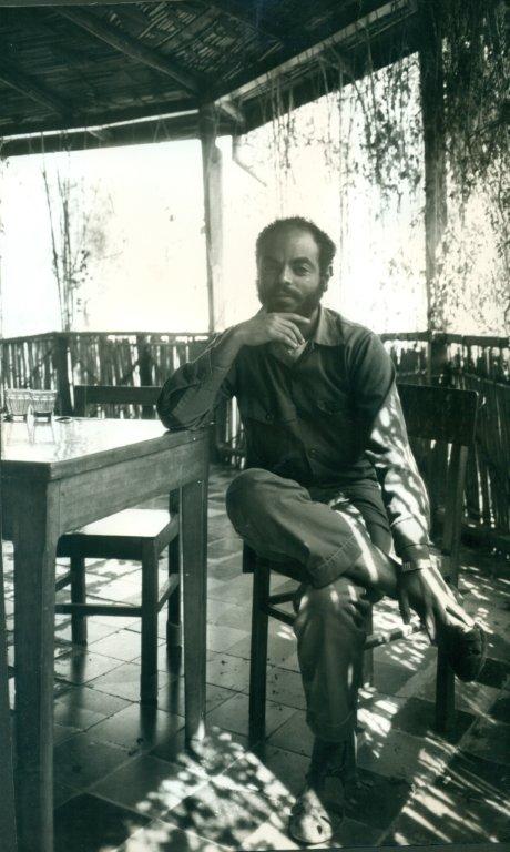 Meles Zenawi in zijn tijd als guerrillastrijder in 1990. Foto Koert Lindijer